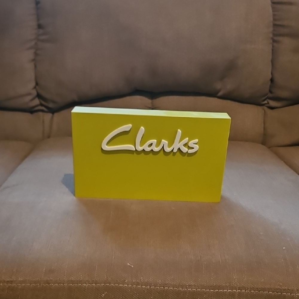 Clarks Shoe Shop Sign